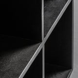 Bayereut Black Mango Wood Bookcase