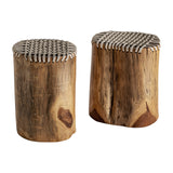 Obernai Suar Wood Side Table