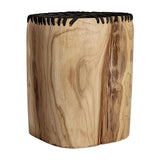 Obernai Suar Wood Side Table