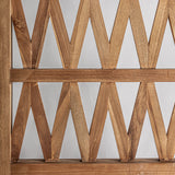 Viriat Teak Wood Room Divider