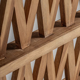 Viriat Teak Wood Room Divider