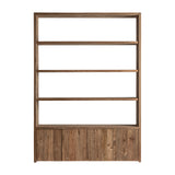 Louhans Teak Wood Bookcase