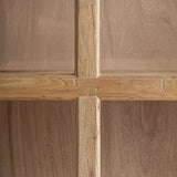 Brecey Recycled Elm Tree Wood Modular Bookcase