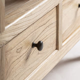 Brecey Recycled Elm Tree Wood Modular Bookcase