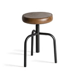 Snait Leather Stool