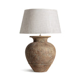 Vairela Ceramic Table Lamp Cotton Shade