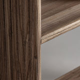 Gloucester Recycled Elm Tree Wood Bookcase