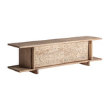 Jacquard Mango Wood TV Stand