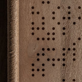 Jacquard Mango Wood Tall Wardrobe