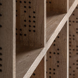 Jacquard Mango Wood Bookcase