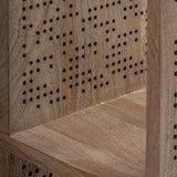 Jacquard Mango Wood Bookcase