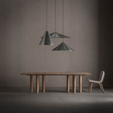 Jacquard Mango Wood & Travertine Dining Table - 250cm