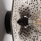 Jacquard Mango Wood Ceiling Lamp