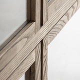Masein Elm Wood Modular Display Cabinet