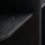 Nara Mango Wood Bookcase Black