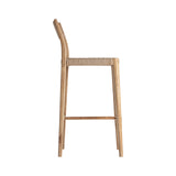 Caen Teak Wood Stool