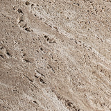 Tivoli Mango Wood Side Table Travertine Top