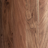 Tivoli Mango Wood Side Table Travertine Top