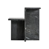 Marquina Marble Side Table