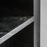 Marquina Marble Side Table