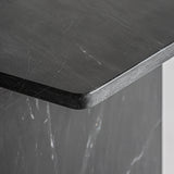Marquina Marble Side Table