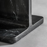 Marquina Marble Side Table