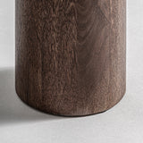 Clare Travertine & Mango Wood Console Table