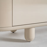 Zorbig Off White Gloss Low Sideboard