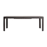 Buken Black Ash Wood Extending Dining Table