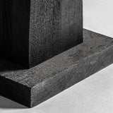 Cogne Black Mango Wood Table Lamp