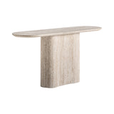 Thiennes Travertine Console Table