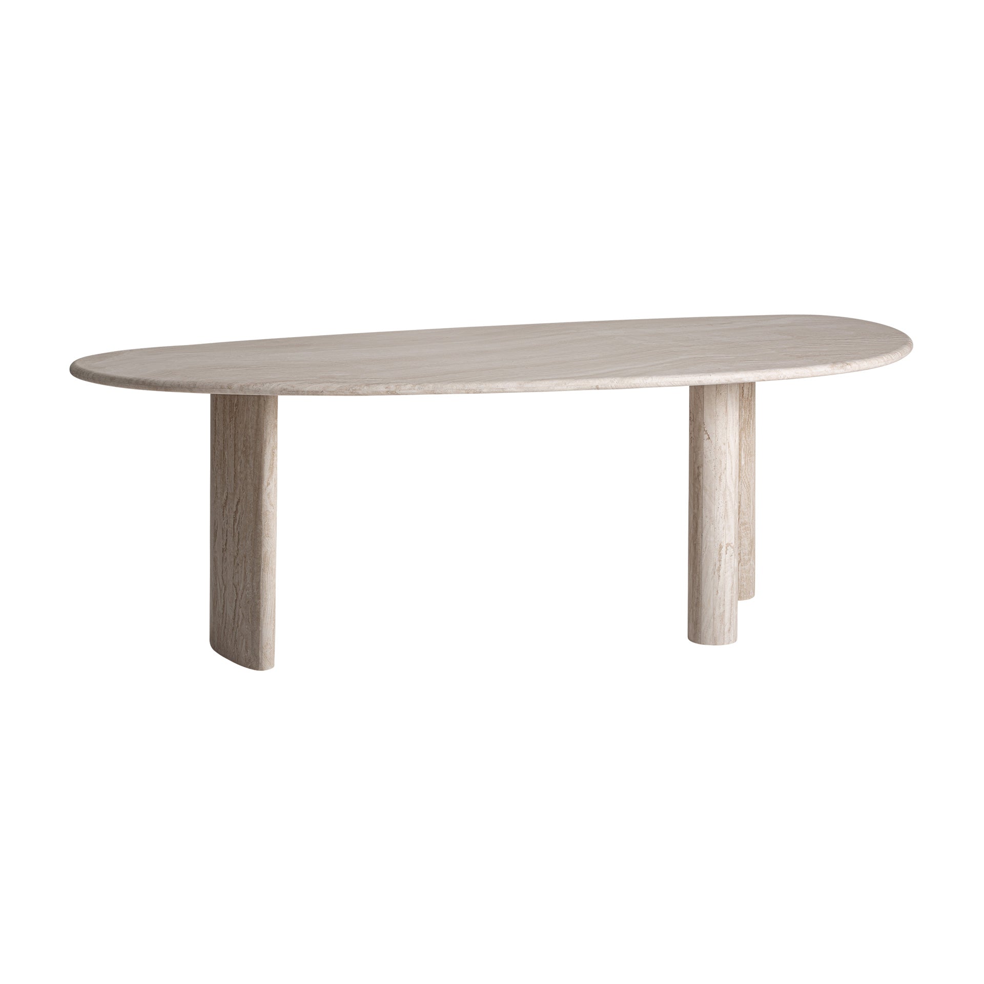 Thiennes Travertine Design Dining Table