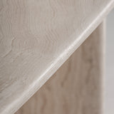 Thiennes Travertine Design Dining Table