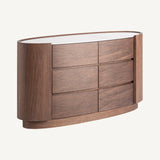 Stuetta Rounded Chest Of Drawers with Sintered Stone Top