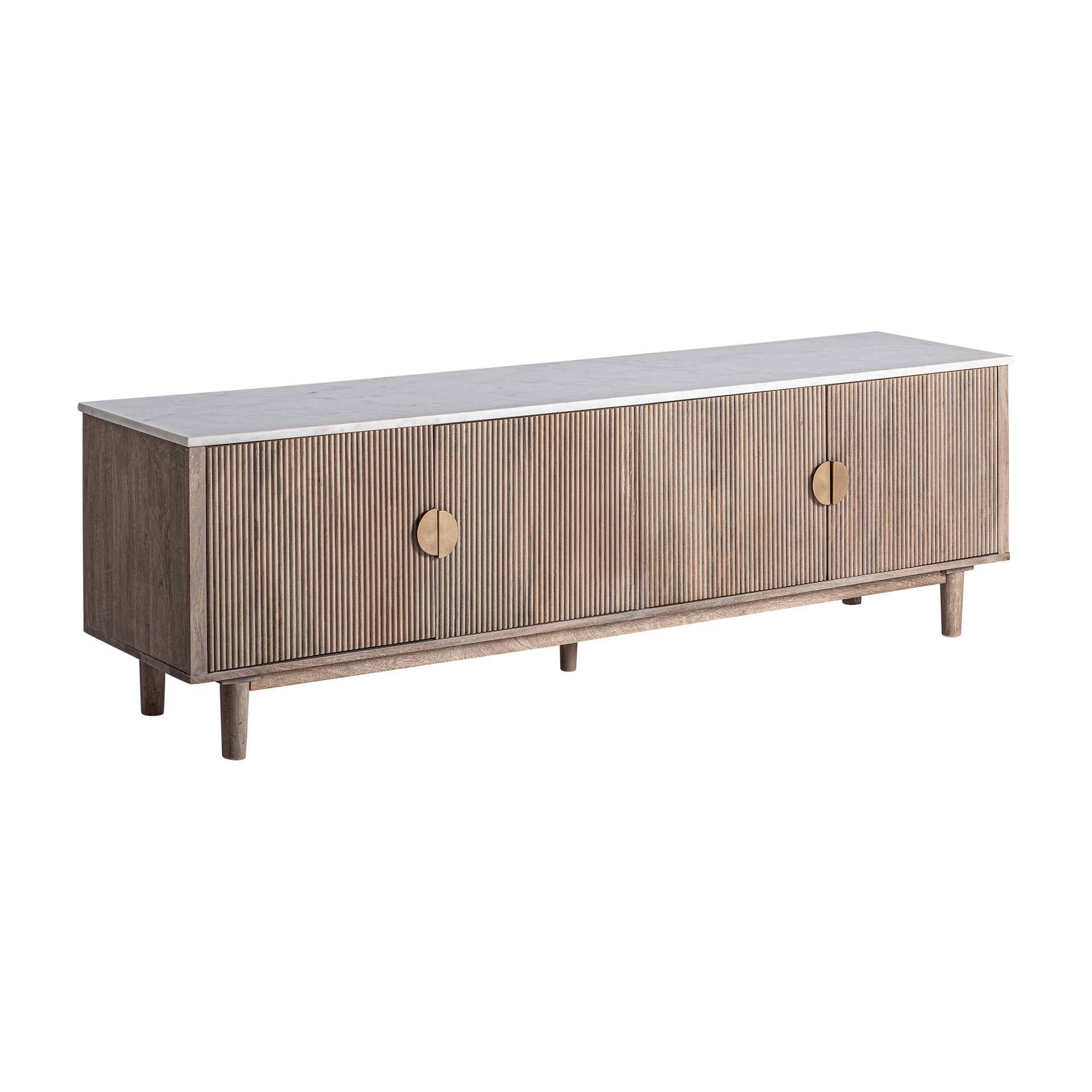 Zerf TV Stand & Marble Top