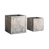 Arvit Short Terracotta Plant Pot (Set Of 2)