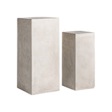 Loris Grey Terracotta Stand (Set Of 2)