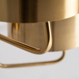 Bruna Gold Steel Ceiling Lamp
