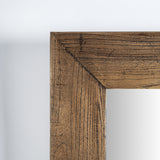 Norvik Square Elm Wood Mirror
