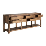 Norvik Elm Wood Console Table
