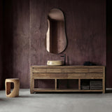 Norvik Elm Wood Console Table