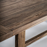 Norvik Elm Wood Dining Table