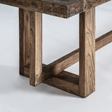 Norvik Elm Wood Dining Table