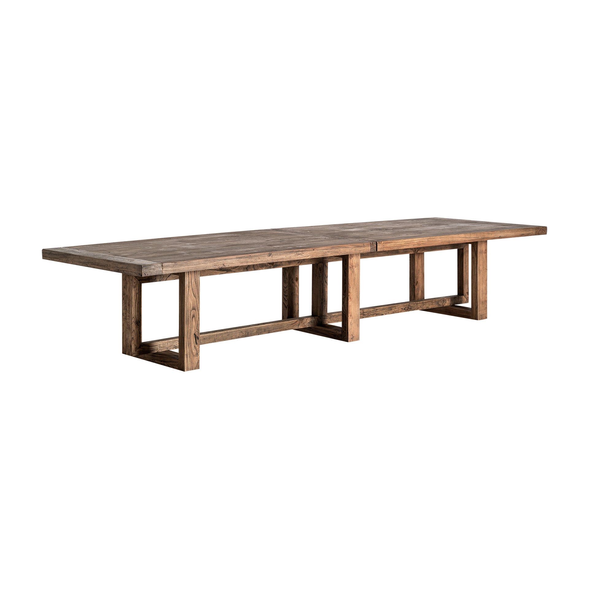 Norvik Elm Wood Dining Table - Large