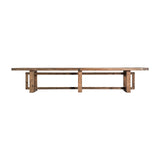 Norvik Elm Wood Dining Table - Large