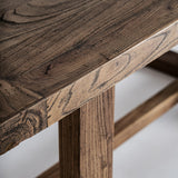 Norvik Natural Elm Wood Desk