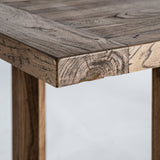Norvik Natural Elm Wood Desk