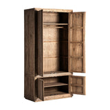 Norvik Elm Wood Wardrobe