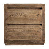 Norvik Elm Wood Bedside Table