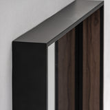 Xylon Rectangular Iron Mirror